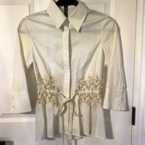 Robert Rodriguez Crochet Top